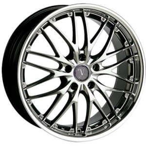 AU AU-377 18x8 Chrome