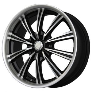 G2 G2-182 20x8.5 Gloss Black with Machine Face