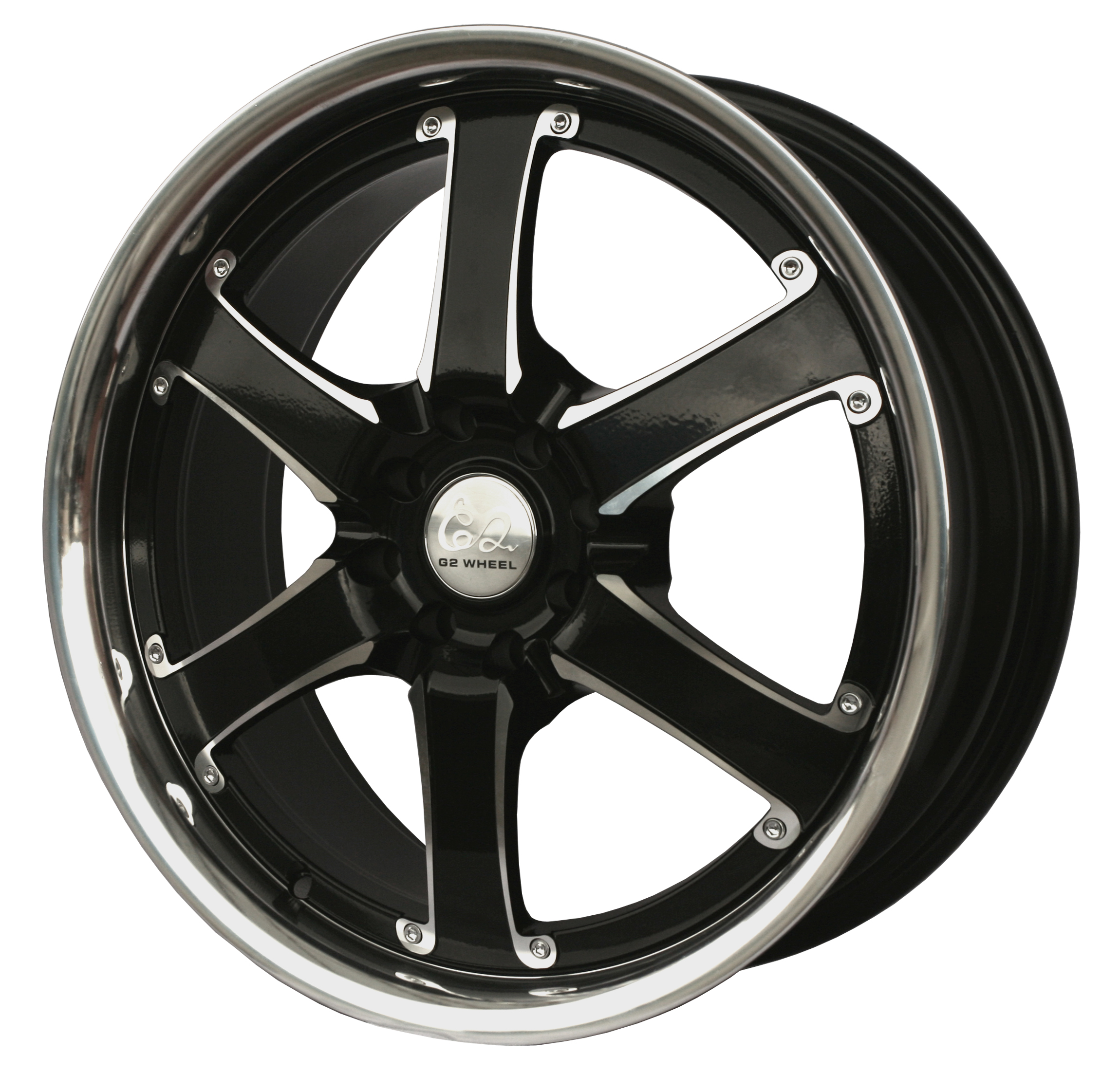 G2 G2-38 18x7.5 Hyper Black with Machine Face