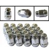 Closed Tapered Nuts (Chrome)