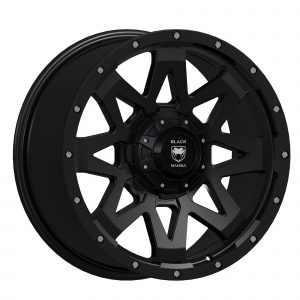 Black Mamba M-2 20x9 Matt Black