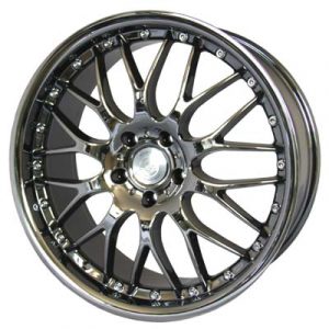AU AU-378 20x8.5 Black Chrome