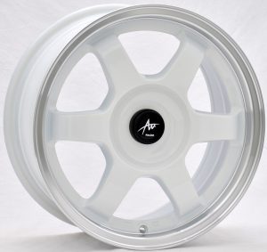 AU AU-420 15x7 Gloss White with Machine Lip