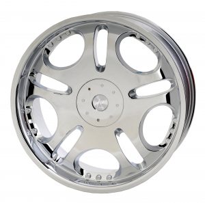 AU AU-907 20x8.5 Chrome