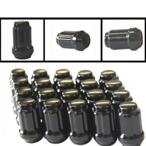 Anodized Close End Key Nut (Black)