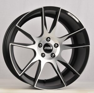 BSA BSA-1 20x10 Gloss Black with Machine Face