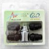 Black (Tapered/Acorn) Lock Nuts