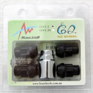Black (Tapered/Acorn) Lock Nuts