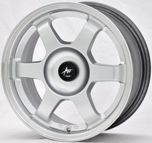 AU AU-420 15x6.5 Hyper Silver with Machine Lip
