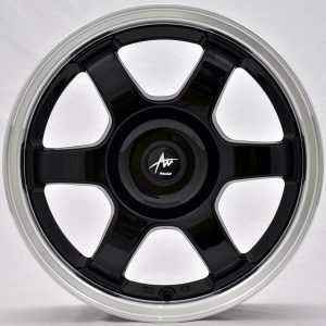 AU AU-420 15x7 Gloss Black with Machine Lip