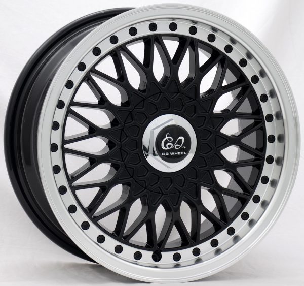 G2 G2-29 17x8 Gloss Black with Machine Lip