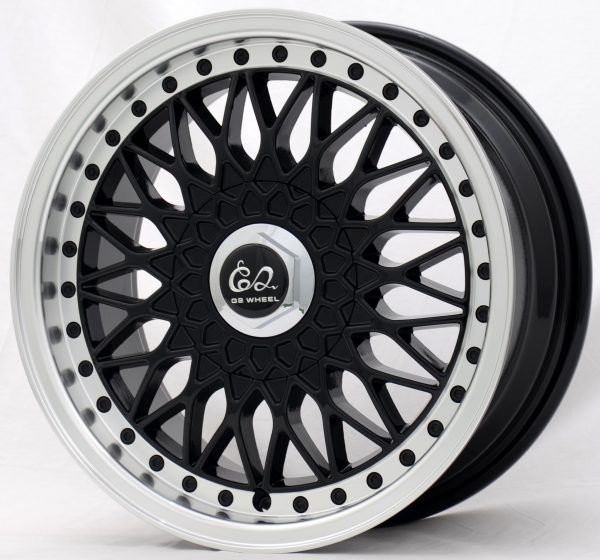 G2 G2-29 17x8 Gloss Black with Machine Lip