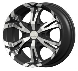 G2 G2-104 15x7.5 Gloss Black with Machine Face