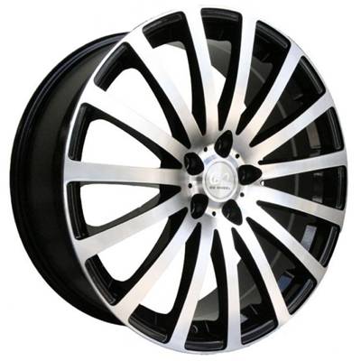G2 G2-179 20x8 Gloss Black with Machine Face