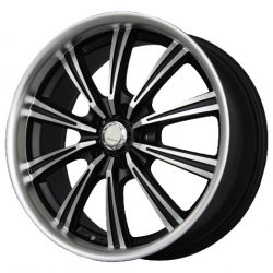 G2 G2-182 18x8 Gloss Black with Machine Face