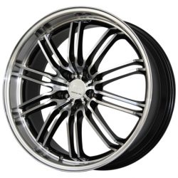 G2 G2-184 20x8.5 Gloss Black with Machine Face