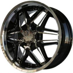 G2 G2-249 20x8.5 Gloss Black with Paintable Inserts