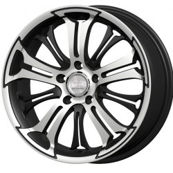 G2 G2-268 18x7.5 Gloss Black with Machine Face