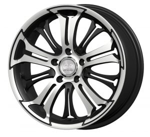 G2 G2-268 18x7.5 Gloss Black with Machine Face