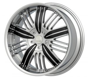 G2 G2-285 20x8.5 Chrome with Paintable Inserts