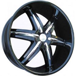 G2 G2-321 24x9.5 Gloss Black with Paintable Inserts