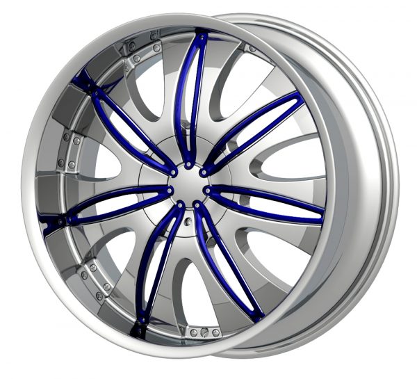 G2 G2-353 18x7.5 Chrome with Paintable Inserts