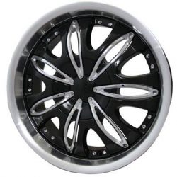G2 G2-353 20x8.5 Gloss Black with Machine Lip and Paintable Inserts
