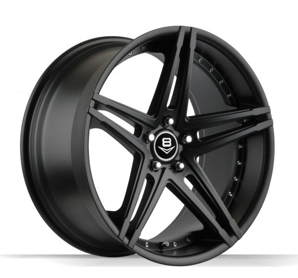 V8 V-30 19x8.5 Matt Black