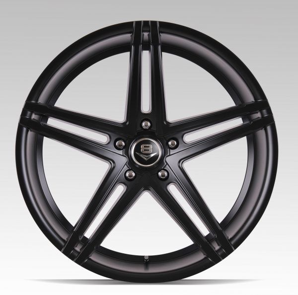 V8 V-30B 22x9 Matt Black