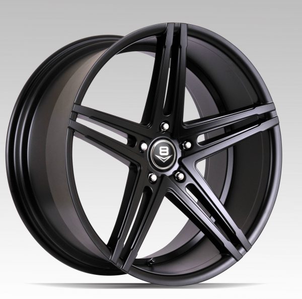 V8 V-30B 22x9 Matt Black