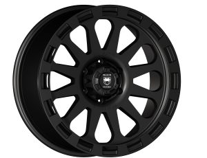 Black Mamba M-23 20x9 Matt Black