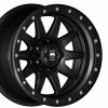 Black Mamba M-12 17x9 Matt Black
