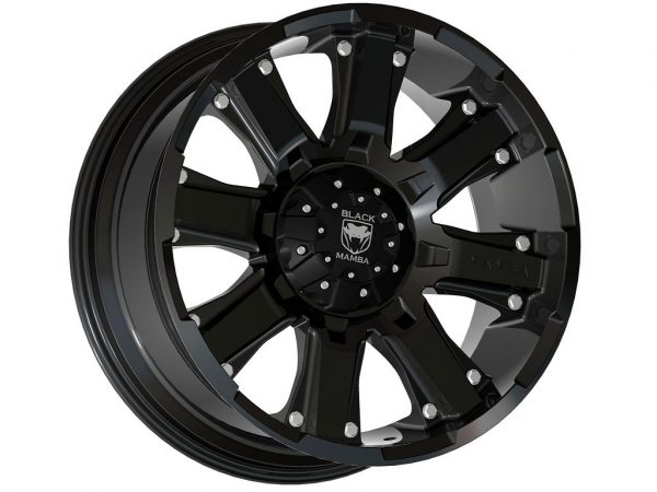 Black Mamba M-13 20x9 Matt Black
