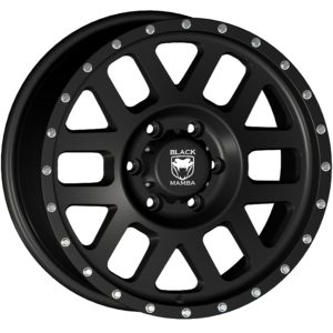 Black Mamba M-14 18x9 Matt Black