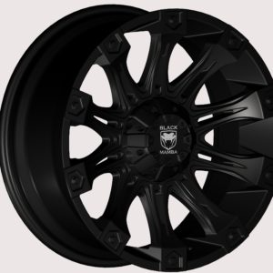 Black Mamba M-28 20x9 Matt Black