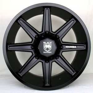Black Mamba M-9 20x9 Matt Black