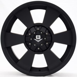 V8 V-10 18x8 Matt Black