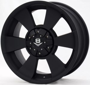 V8 V-10 18x8 Matt Black