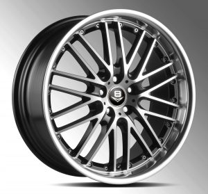 V8 V-12 20x10 Gloss Black with Machine Face