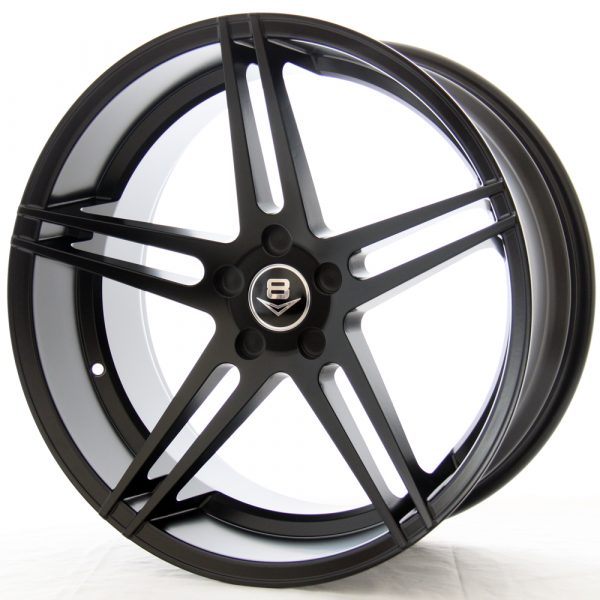 V8 V-13 19x9.5 Matt Black