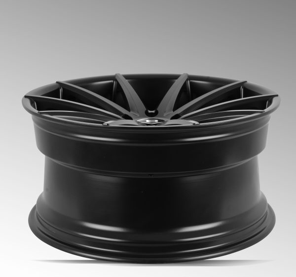V8 V-14 18x9 Matt Black