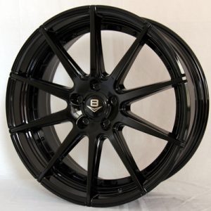 V8 V-15 20x10 Gloss Black