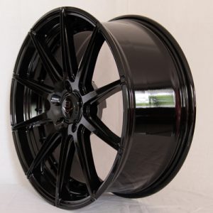 V8 V-15 20x10 Gloss Black