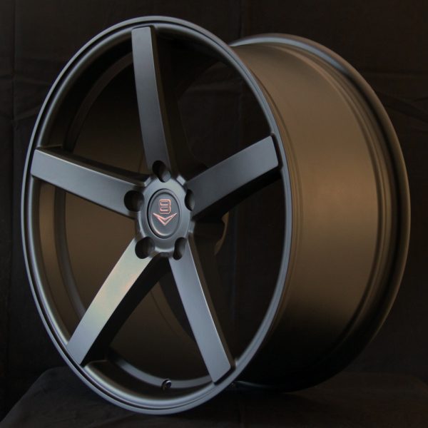 V8 V-19 19x9.5 Matt Black