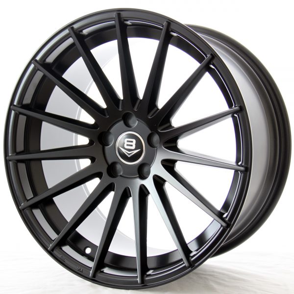 V8 V-25 19x9.5 Matt Black