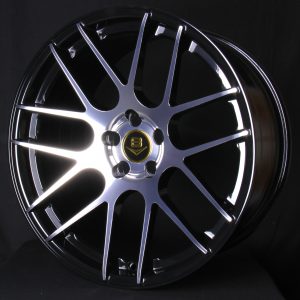 V8 V-26 20x10 Gloss Black with Machine Face