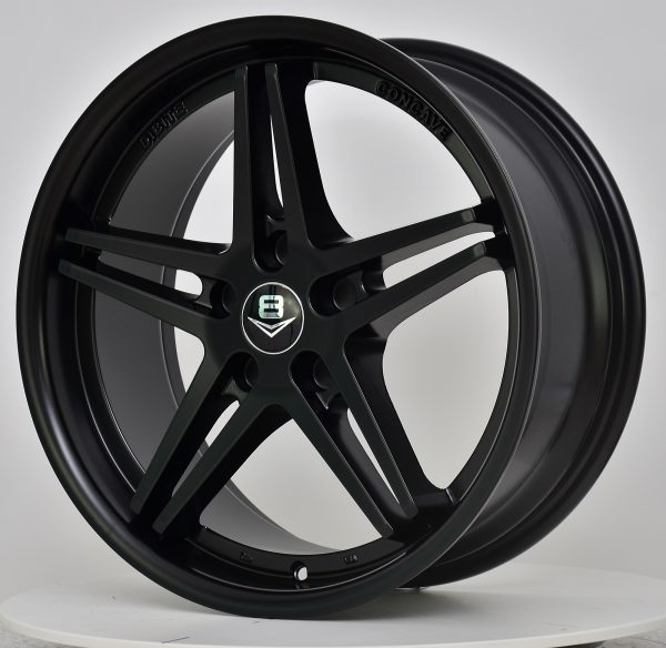 V8 V-40 18x8.5 Matt Black