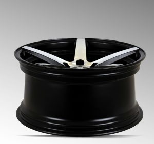 V8 V-19 18x9 Gloss Black with Machine Face