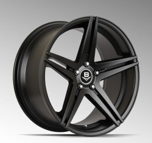 V8 V-24 19x9.5 Matt Black