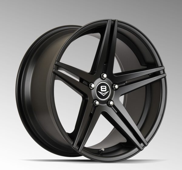 V8 V-24 20x8.5 Matt Black